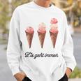 Eis Geht Immer Saying Ice Lover Sweatshirt Geschenke für Ihn