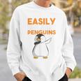 Facilement Distrait Par Les Pingouins Drôles De Dabbing Dab Danse Mignon Sweater e Cadeaux pour lui
