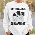 Border Collie Dog Official Sleep Sweatshirt Geschenke für Ihn