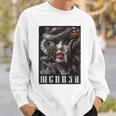 Goddess Snake Greek Mythology Backprint Medusa Sweatshirt Geschenke für Ihn