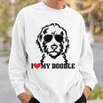 Goldendoodle I Love My Doodle Labradoodle Golden Doodle Dog Sweatshirt Geschenke für Ihn