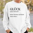 Happiness Definition No Appointments And Easy To Sit Sweatshirt Geschenke für Ihn