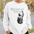 Hip Hop Was Dope In The 90S Hip Hop Graffiti Retro Rap Gray Sweatshirt Geschenke für Ihn