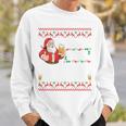 Hoho Hol Mir Mal Ein Bier- Christmas Long-Sleeved Sweatshirt Geschenke für Ihn