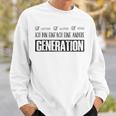 Ich Bin Einfach Eine Andere Generation Lustiges Blue Sweatshirt Geschenke für Ihn