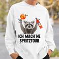 Ich Mach Ne Spritztour X Waschbär Meme Racoon X Pedro Spritz Sweatshirt Geschenke für Ihn