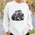 Ich Schnarche Nicht Spruch Farmer Farmer Tractor Blue Sweatshirt Geschenke für Ihn