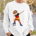 Kinder 9 Geburtstag Fußball Deutschland 9 Jahre Junge Geschenk Sweatshirt Geschenke für Ihn