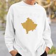 Kosovo Flag Nation Cosovaria Supporter Kosovo Blue Sweatshirt Geschenke für Ihn