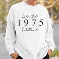 Limited Edition 1975 Birthday 1975 Born 1975Intage Blue Sweatshirt Geschenke für Ihn