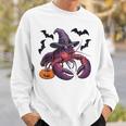 Lobster Halloween Costume Scary Pumpkin Bat Witch Sweatshirt Gifts for Him