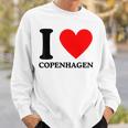 I Love Copenhagen I Heart Copenhagen Camisa de entrenamiento Regalos para él