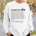 Lustiger Bauer Spruch Traktor Landwirt Lustig Sweatshirt Geschenke für Ihn