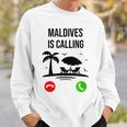 Maldives Calls Souvenir Holiday Travel Summer Sweatshirt Geschenke für Ihn