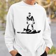 MuhammedLeyenda Del Boxeo Ali Graffiti De Un KO Sin Mangas Camisa de entrenamiento Regalos para él
