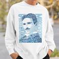 Nikola Tesla Illustration By Glitschika s Sweatshirt Geschenke für Ihn