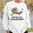 Official Sleep Pyjamas Nightdress Koala Gray Sweatshirt Geschenke für Ihn