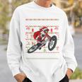 Oh What Fun It Is To Ride Mountain Bike Mtb Ugly Christmas Sweatshirt Geschenke für Ihn