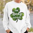 One Lucky Gammie Irish Shamrocks St Patrick's Day Sweatshirt Gifts for Him