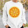 Orange Costume Fruit Orange Carnival Last Minute Sweatshirt Geschenke für Ihn