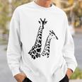 Paire De Girafe En Noir Et Blanc Pour Les Amateurs De Girafe Sweater e Cadeaux pour lui