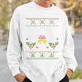 Peace I Come In Peace Matching Ugly Christmas Jumper Sweatshirt Geschenke für Ihn