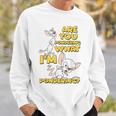 Pinky And The Brain Pondering Gray Sweatshirt Geschenke für Ihn