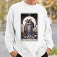 Raccoon Sweatshirt - Tarot The Lovers Theme | Cozy Sweater for Unisex Gifts for Him