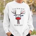 I Am A Reindeer Fun Christmas Gray Sweatshirt Geschenke für Ihn