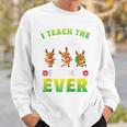 I Teach The Cutest Kiddos Ever Cute Kgarten Teacher Design Raglan Baseball Tee Sweatshirt Gifts for Him