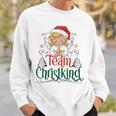 Team Christkind Christmas Eve Family Costume Sweatshirt Geschenke für Ihn