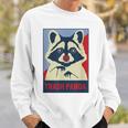Trash Panda Sweatshirt - Cozy Fun for Raccoon Lovers Gifts for Him