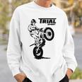 Trial Motorcycle Trial Rider Moto Trial Sweatshirt Geschenke für Ihn