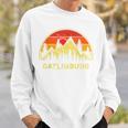 Vintage Gatlinburg Tennessee Tn Mountains Hiking Souvenir Sweatshirt Gifts for Him