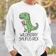 Wildberry Saufus Rex Dino Wildberry Lillet Summer Cocktail Sweatshirt Geschenke für Ihn