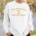 Yellowstone Dutton Ranch Gold Pocket Logo Long-Sleeved S Sweatshirt Geschenke für Ihn