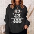 In My 100 Days Of School Era 100Th Day Of School Teachers Sweatshirt Gifts for Her