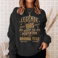 1985 Birthday Man 40 Years Decoration 40S 40Th Birthday Sweatshirt Geschenke für Sie