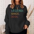 21 Years Old Legend Since 2004 21St Birthday Sweatshirt Gifts for Her 21 Years Old Legend Since 2004 21St Birthday Sweatshirt Gifts for Her