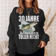 30 Jahre Und Noch Ein Toller Hecht Angler Birthday Sweatshirt Geschenke für Sie