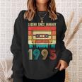 30 Years Old Legend Since January 1995 30Th Birthday Sweatshirt Geschenke für Sie