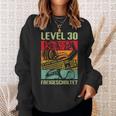 30Th Birthday Man Decorative Gamer Gamer Gamer For 30 Years Man Sweatshirt Geschenke für Sie