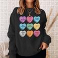 4Th Wing Candy Heart Xaden Riorson Valentines Hearts Sweatshirt Gifts for Her