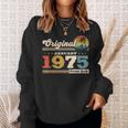 50Th Birthday Man Januaryintage 1975 Sweatshirt Geschenke für Sie