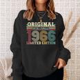 58Th Birthday Originalintage 1966 Year 1966 Sweatshirt Geschenke für Sie