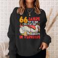 66 Jahre Ist Es Her 66 Birthday S Sweatshirt Geschenke für Sie