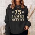 75Th Birthday 1943 Born Idea Sweatshirt Geschenke für Sie