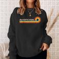 Ambrosia Retro Stripes Musician Vintage Sweatshirt Gifts for Her
