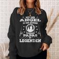 Angel Papa Sind Legends Angel Saying Angel Kings Sweatshirt Geschenke für Sie