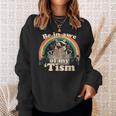 Autistic Raccoon Sweatshirt - Celebrate Uniqueness | Funny Autism Appeal Gifts for Her